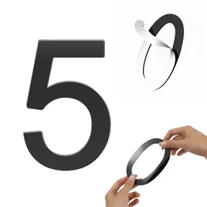 Self-adhesive 3 Inch House Numbers Acrylic House Number Modern House Numbers ... - Picture 1 of 7
