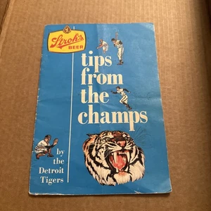 Signed 1968 “Tips From the Tigers” Detroit Tigers/Stroh’s Beer A001 - Bild 1 von 19