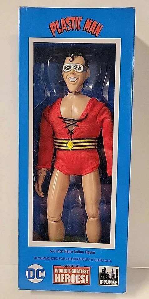 Figura Retro Mego DC Hombre Plástico con Réplica CAJA Foto 1 de 2