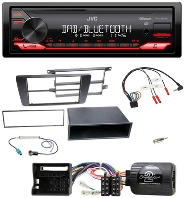 JVC Bluetooth USB DAB Lenkrad Autoradio für Skoda Octavia Scout 2004-2013 - Bild 1 von 4