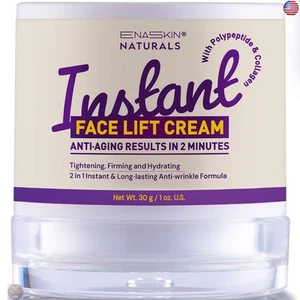 Enaskin Naturals Instant Face & Eye Tightener Cream: Wrinkle Filler for - Picture 1 of 8