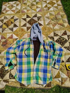 Rustic Outfitters Jacke Herren 2XL kariert Flanell Kapuze Decke gefüttert dick - Bild 1 von 10