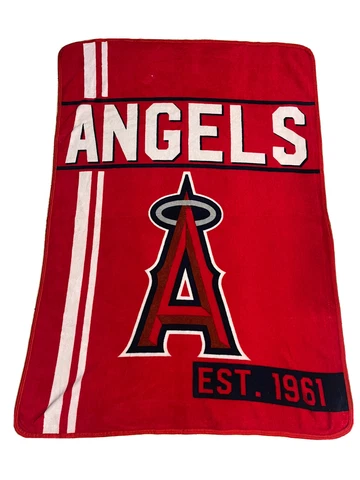 Los Angeles Angels MLB Northwest 43”x 58” Fleece Throw Blanket (2017) Cover