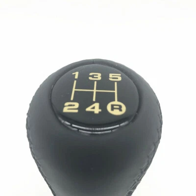 Car 5 Speed Gear Shift Knob Shifter Lever Manual Transmission Auto Accessories - Image 1 of 4