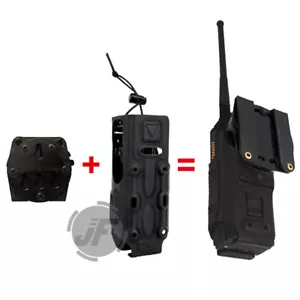 FCS Motorola custodia radio RTI morsetto rotondo per XTS5000 XTS3000 XTS2500 - Foto 1 di 7