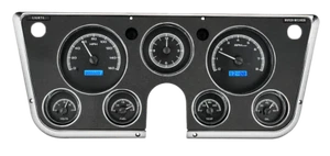 1967-1972 Chevy / GMC Truck Dakota Digital VHX Gauges Black w/ Blue Lighting - Picture 1 of 4