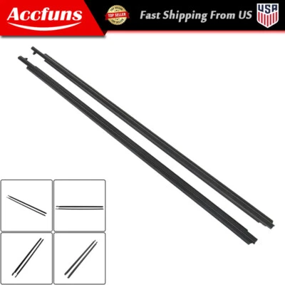 适用于 05 - 2010 Scion tC 左门 + 右门玻璃窗 Weatherstrip 密封 75711 - 2103 — 第 1/4 张图片