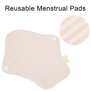 Cotton Reusable Menstrual Pads Women Sanitary Napkin Female Cotton Pads(1 ) GBD - Picture 1 of 22