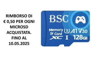 MICRO SD 128gb Classe 10 U3 A1 Per Console, smartphone e videosorveglianza - Photo 1/5