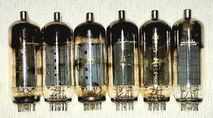 6LX6 Semi-TALL Sub for 6KD6, 6LF6.  Replaces 8950 By Wiring Fillaments In Series - Picture 1 of 2