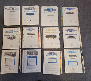 Advanced Dungeons & Dragons 2nd Edition Monstrous Compendium Add-Ons LOT of 13!