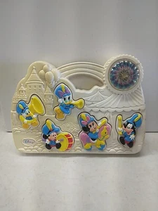 Disney Mickey Mouse Musical Band Song Board Kids Toddler Toy Lights Sounds Spins - Picture 1 of 10