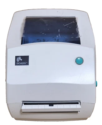 Zebra GC420t Thermal Transfer Label Printer P/N: GC420-100511-000 SOLD AS IS - Image 1 of 4