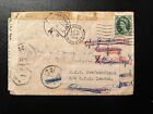 1956 Censored England Cover Harrow Middlesex to London GPO