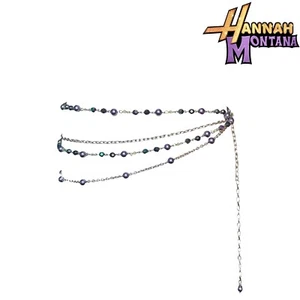 💿🎤 ¡El armario de Hannah Montana! Beaded Rhinestone Chain Belt Temporada 2 - Imagen 1 de 13