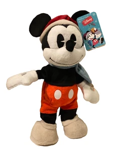 Just Play Disney Animated Mickey Mouse Dancing Musical Christmas Plush 13" NWT - Picture 1 of 12