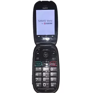 Sanyo | Vero Flip Phone | Model: SCP-3820 | Blue + Black Sprint | Untested - Picture 1 of 4
