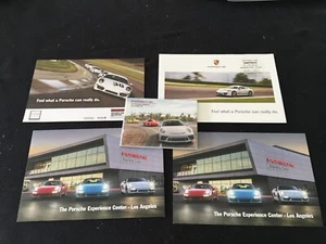 2015-2018 Porsche Motor-Sport Driving School Brochure Set 718 991 Carrera Turbo - Picture 1 of 10