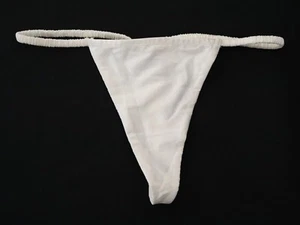 NEW Victoria's Secret VTG 2008 Satin Floral V-String Thong Panty MEDIUM - Picture 1 of 6