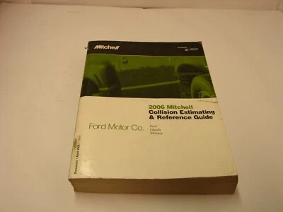 Mitchell Ford Lincoln Mercury 2006 estimación de colisiones manual Marauder Mustang  Foto 1 de 4
