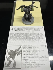 Eyrie ""Liza Helmer"" - Mechwarrior Falcon's Prey (FP-146) con expediente - Imagen 1 de 2
