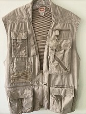 Banana Republic Men's Vintage Photography Hunting Safari Travel Vest Size XL