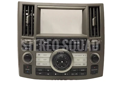 06-08 Infiniti fx35 f45 Audio Player GPS Climate Control OEM 28395 CL71A "G044B" - Image 1 of 4