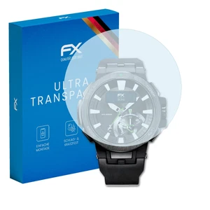 atFoliX 3x Displayschutzfolie für Casio PRW-7000-1AER Schutzfolie klar Folie - Photo 1 sur 8