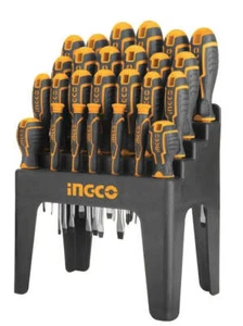 Set 26pz cacciaviti croce-taglio-torx ingco - Foto 1 di 1