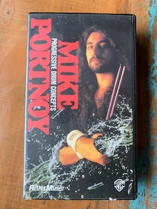 Mike Portnoy Progressive Drum Set Concepts Instruction VHS Play Practice Video - Picture 1 of 4