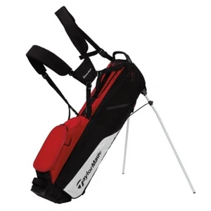 TaylorMade TM23 Flextech Light Stand Caddy Bag Golf 9x47in 2.3kg TD875 BK/Red/WH - Picture 1 of 4
