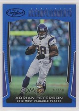 2017 Certified Certified Accomplishments Mirror Blue /50 Adrian Peterson #CA-AP