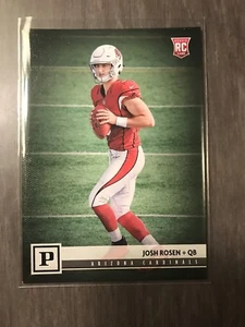 2018 PANINI JOSH ROSEN CANVAS RC CARDINALS SP - Picture 1 of 2
