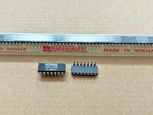 1 Stück IH5010CPD Integrierte Schaltung Intersil DIP14 - Vintage - Image 1 of 1