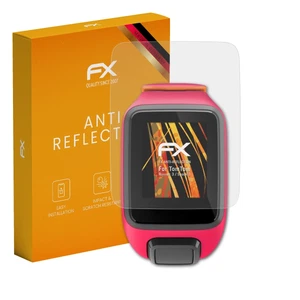 atFoliX 3x Film de Protection d'écran pour TomTom Runner 3 / Spark 3 mat & antichoc - Photo 1/8