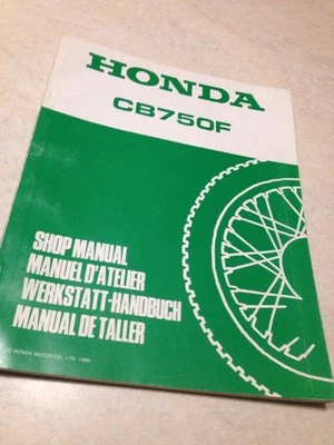 Suplemento Manual Taller Honda CB750F CB 750F Ed. 80 Shop Manual - Imagen 1 de 4