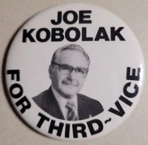 Royal Canadian Legion Pin Badge Vintage Joe Kobolak Third Vice Nomination OC - Bild 1 von 2