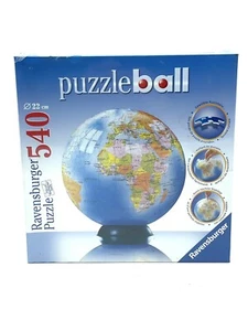 Puzzle Ball Jigsaw Ravensburger world map New Old Stock #NIB SEALED OD - Foto 1 di 2