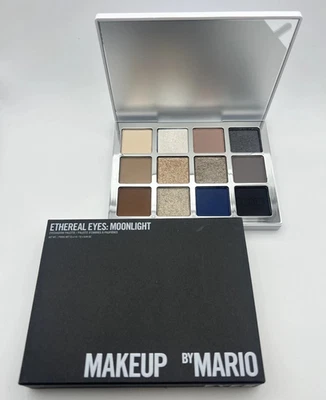 MAKEUP BY MARIO Ethereal Eyes Moonlight Eyeshadow Palette 12 x 0.04oz, BRAND NEW - Image 1 of 3