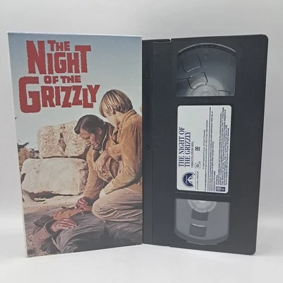 The Night of the Grizzly (VHS, 1991) - Image 1 of 4