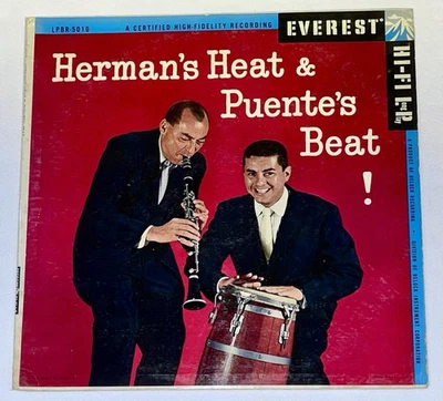 Woody Herman Rencontre Tito Puente ‎– Herman's Heat & Puente's Beat ! - 1960 - Image 1 of 4