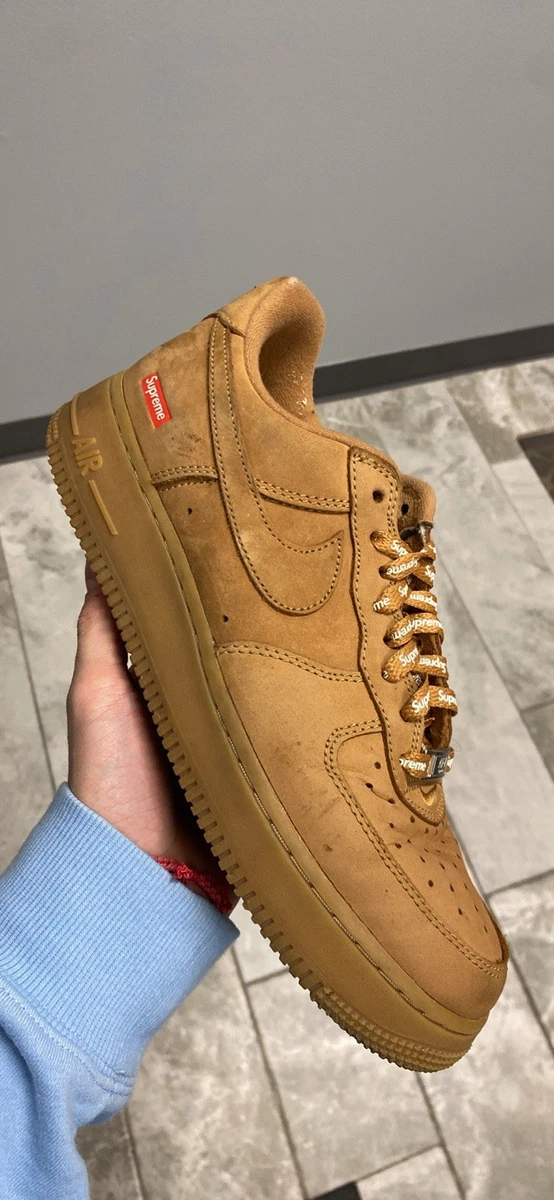 Nike Air Force 1 Low SP x Supreme Wheat 2021 - DN1555-200