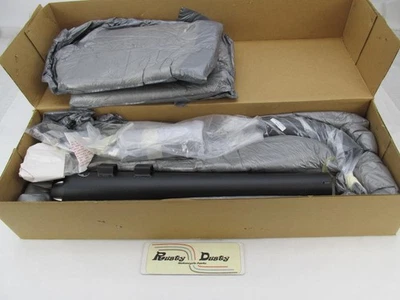 Silenciador deslizable lateral izquierdo pseudo escape negro Harley Davidson Bassani 1F49RB Foto 1 de 4