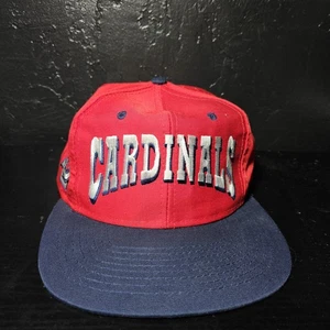 Gorra de béisbol vintage de los Cardenales de San Luis con espalda a presión MLB VER FOTOS  - Imagen 1 de 7