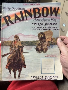 M '28 Broadway Revue Noten RAINBOW 'The One Girl' - Bild 1 von 1