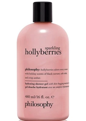 Philosophy Sparkling Hollyberries Shampoo, Shower Gel & Bubble Bath 16 fl. oz. - Image 1 of 4