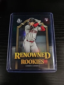 2023 Bowman Platinum Corbin Carroll Renowned Rookies Rookie Card RC - Picture 1 of 2