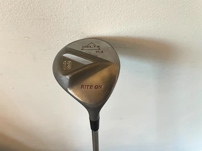 Club de golf Delta 17-4 Rite On 13 madera diestro 39" True Temper regular Foto 1 de 4