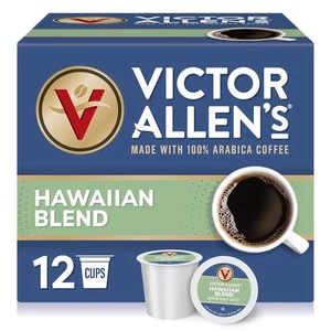Victor Allen's Coffee Hawaiian Blend, 12 Count, Medium 12 Count (Pack of 1)  - Picture 1 of 7