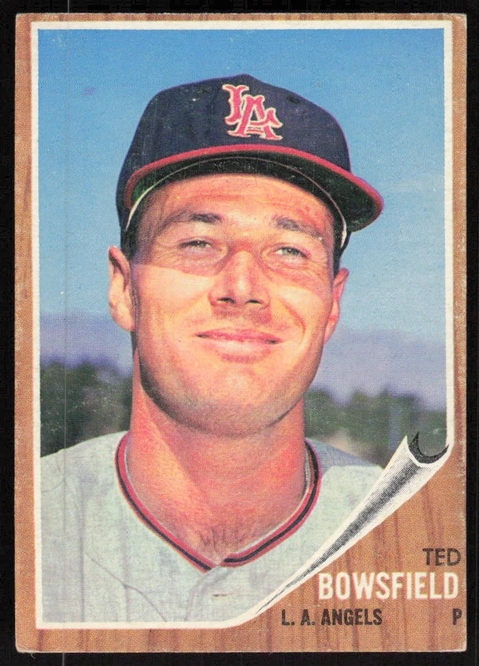 1962 Topps #369 Ted Bowsfield - $1 SHIPPING (JB4) - Image 1 of 2